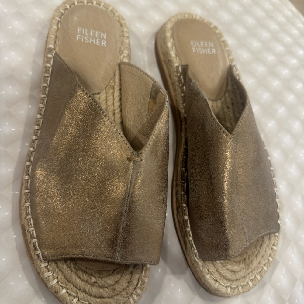 Eileen Fisher Brown Sandals